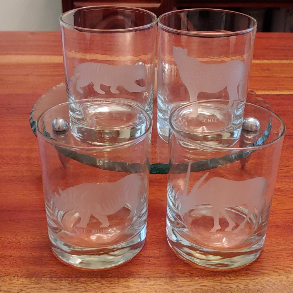 Wildlife Drinking Glasses